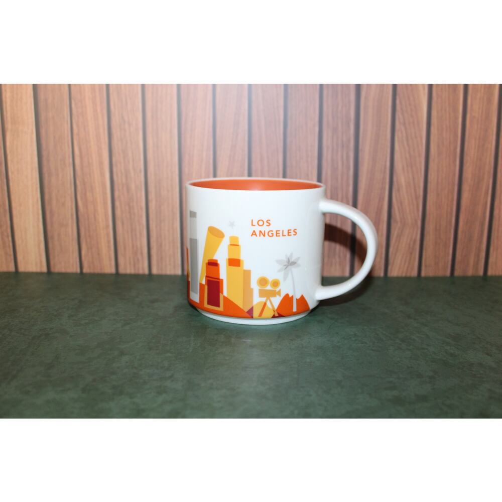 Starbucks Los Angeles California You Are Here YAH 14oz Coffee Mug EUC